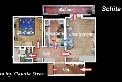 Vanzare apartament 2 camere Brancoveanu - Huedin - 8