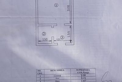 Tatarasi Ciric  - Garsoniera 11,23 mp, zona linistita, acces la transport - 1
