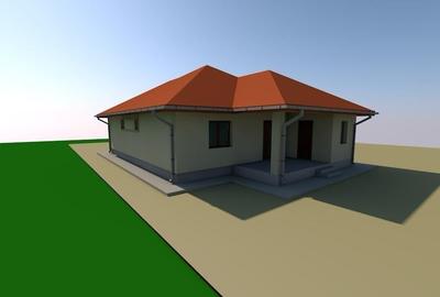 Casa individuala, 100 mp utili, 540 mp teren - Sanandrei - 1