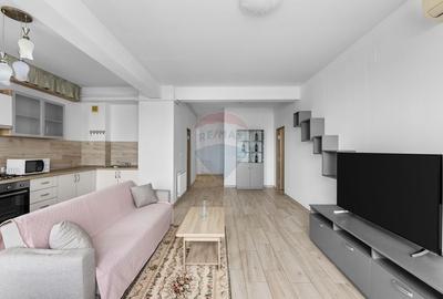 Apartament cu 3 camere semidecomandat, mobilat în UTA - 2
