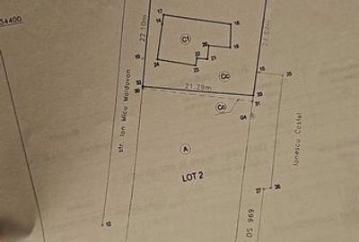 Teren de 526 mp, în Central