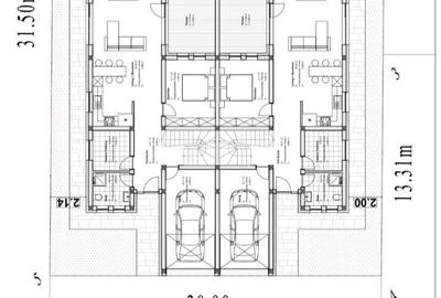 DUPLEX spatios mobilat cu garaj Dumbravita intre Ion Creanga si Mures - 8