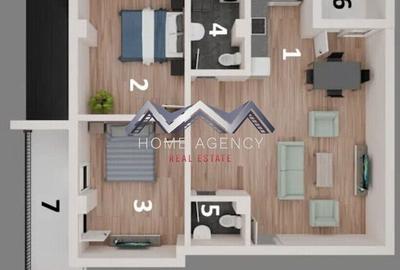 Apartament 3 camere Otopeni central | bloc nou, parcare, comision 0 - 11