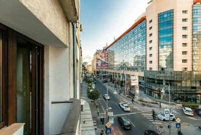 Apartament cu 3 camere semidecomandat, mobilat în Calea Victoriei