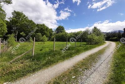 Teren pe Valea Avrigului cu curent si priveliste spre munti - 3