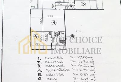 APARTAMENT 3 CAMERE TEI - ETAJ 3 - 2 BALCOANE - RENOVAT CU BUN GUST - 51
