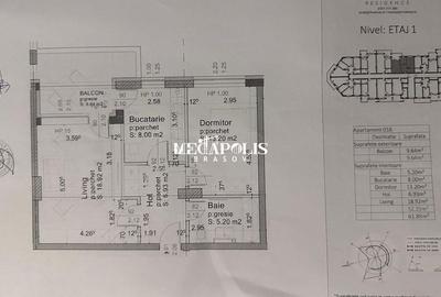 Apartament 2 camere | 52 mp | Decomandat | Etaj intermediar | Vivamus - 6