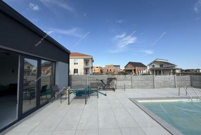 Vila moderna cu structura metalica, tehnologie NZEB si piscina | Giarmata - 1