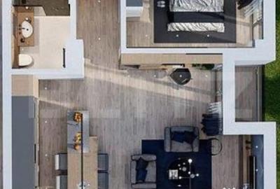 Apartament cu 2 camere semidecomandat în Torontalului - 4