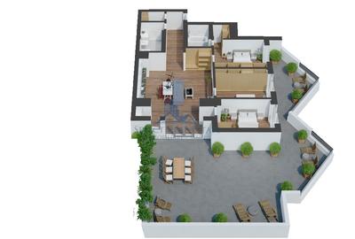 Apartament cu 4 camere semidecomandat, mobilat în Mihai Viteazul - 7