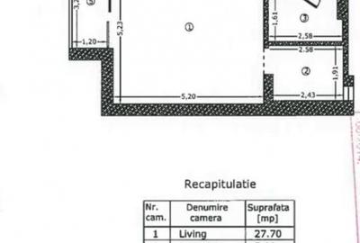 Garsonieră semidecomandată, mobilată în Aviației - 9