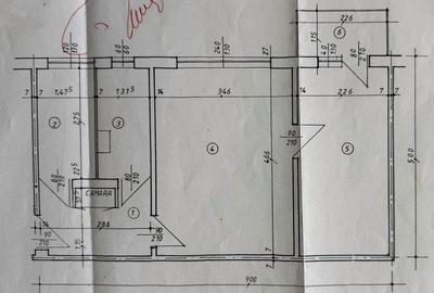 Apartament cu 2 camere nedecomandat în Central - 4