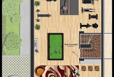 Duplex cu 5 camere cu Teren 325 Mp în Odăi - 35