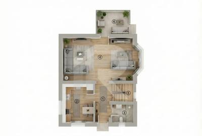 Casă cu 4 camere cu Canalizare în Snagov - 1