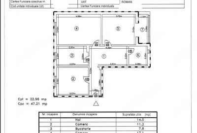 Apartament cu 3 camere decomandat în Central - 5