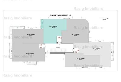 Ultimul apartament la  parter , 2 camere, curte privata ,negociabil - 5