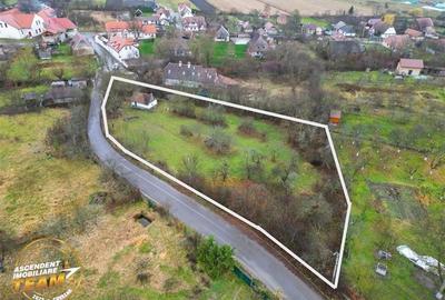 FILM! Teren intravilan 3.042 mp cu casuta, in pitoreasca aria din Bicfalau - 4