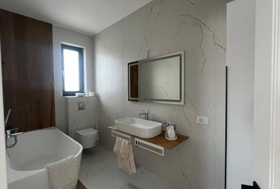 Casă individuală cu 4 camere cu Canalizare în Domnești - 13