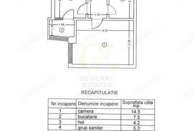 Vanzare apartament cu o camera - 35 m.p in Pacurari - Iasi - 3