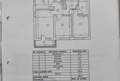 Apartament cu 3 camere, mobilat în Drumul Taberei - 20