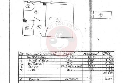 Garsonieră decomandată în 13 Septembrie