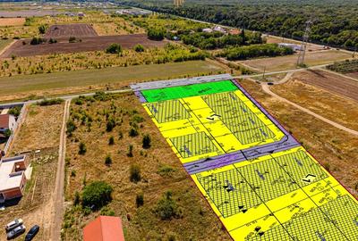 Teren Construcții intravilan de 886 mp, în Giarmata-Vii - 2