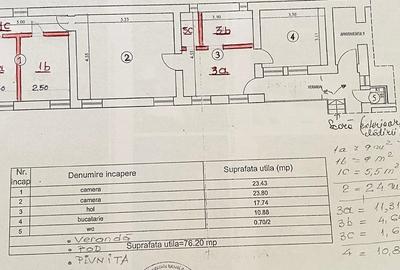 Apartament in casa Centru Istoric - Castelului - 11