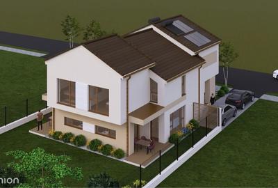 Casă cu 4 camere în Dumbrăvița