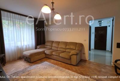Apartament 3 camere decomandat, 72 mp, etaj 3/10 – Tineretului, strada Tohani. - 2