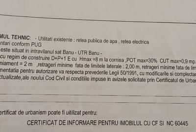 Teren agricol intravilan de 834 mp, în Central - 4