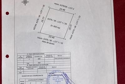 Teren de 600 mp, în Exterior Vest - 3