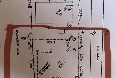 Vand casa la rosu cu utilitati, in Caciulesti comuna Girov la strada principala (Caciulesti > Dobren - 4