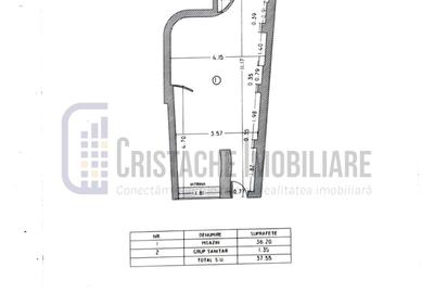 Calea Victoriei, spatiu comercial parter, subsol, total 69 mp - 1