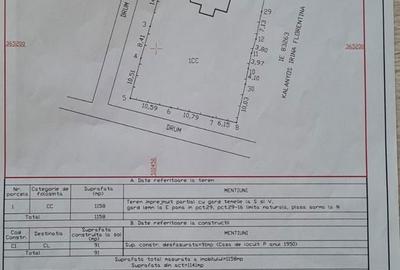 Casă cu 4 camere cu Teren 1200 Mp în Leordeni
