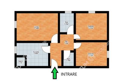 Apartament cu 3 camere circular, mobilat în Turnișor - 7