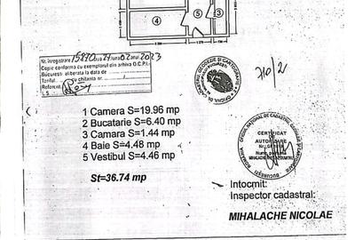 Garsoniera renovata, mobilata-utilata la cheie, Parcul Tei - 13