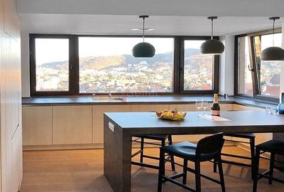 Priveliste Panoramica Spre Oras Si Masivul Tampa - 14