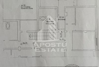 Apartament cu 2 camere semidecomandat, mobilat în Bucovina - 2