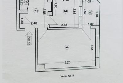 Apartament cu 2 camere decomandat, mobilat în Inel II - 5