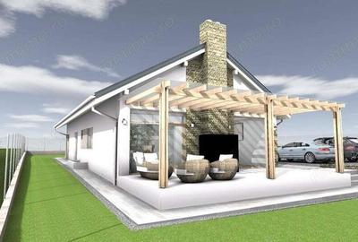 Teren intravilan cu proiect constructie casa, situat in Mintia - 2