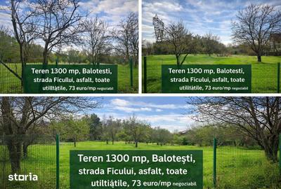 Teren de 1300 mp, în Bascov - 3