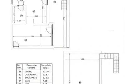 Apartament cu 2 camere decomandat în Unirii - 8
