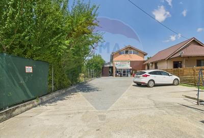 Hala, teren 5000 mp si casa in Potlogi- 38 km pana in Bucuresti - 23