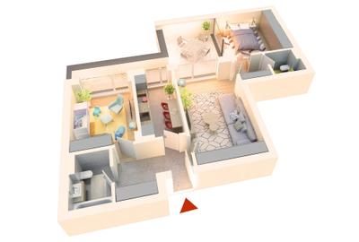 Apartament 3 camere in complex de lux - 11