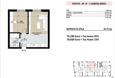 Apartament 2 Camere Sector 4 Grand Arena 43.7Mp - 5