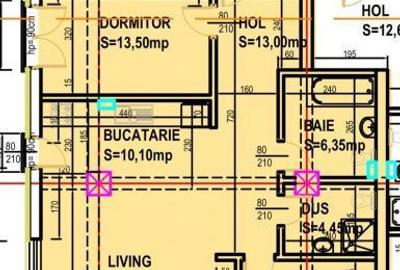 Apartament cu 3 camere în Central - 8