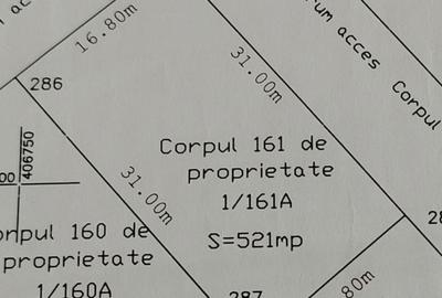 Teren de 521 mp, în Malu Mare