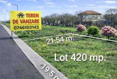 Teren Construcții de 420 mp, în Ovidiu - 1