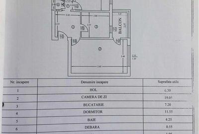 Apartament cu 2 camere decomandat în Central - 1