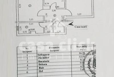 Apartament cu 2 camere decomandat, mobilat în Micro 14 - 10